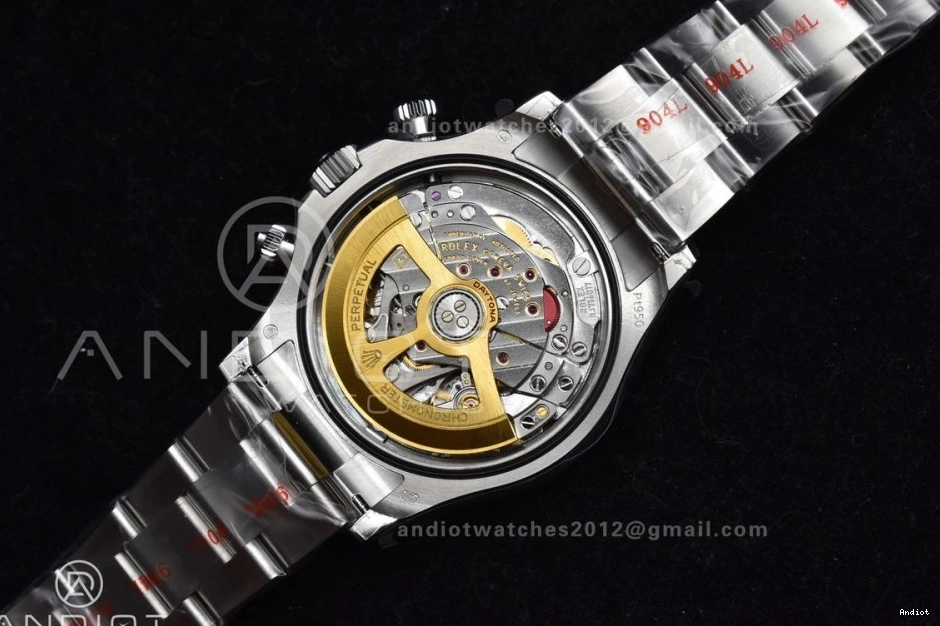 Blue SH4131 Daytona Best 126506 on Ice QF Dial SS 1:1 Crystal YG V5 Edition Marker Braclet 0501